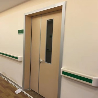 Hospital Interior Wood Door