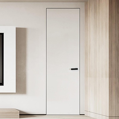 Invisible Frame Interior Wood Door